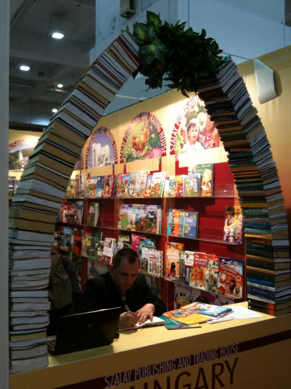 Image of arch of books london book fair 2012 <h2>2012-04-19 - London Book Fair 2012</h2>