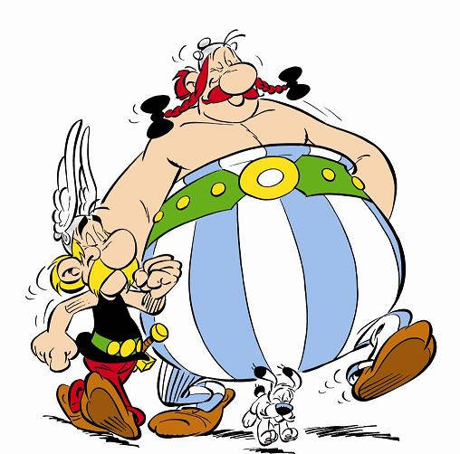 Image of asterix and friends <h2>2010-08-22 - Proud Mum Moment/Comics</h2>