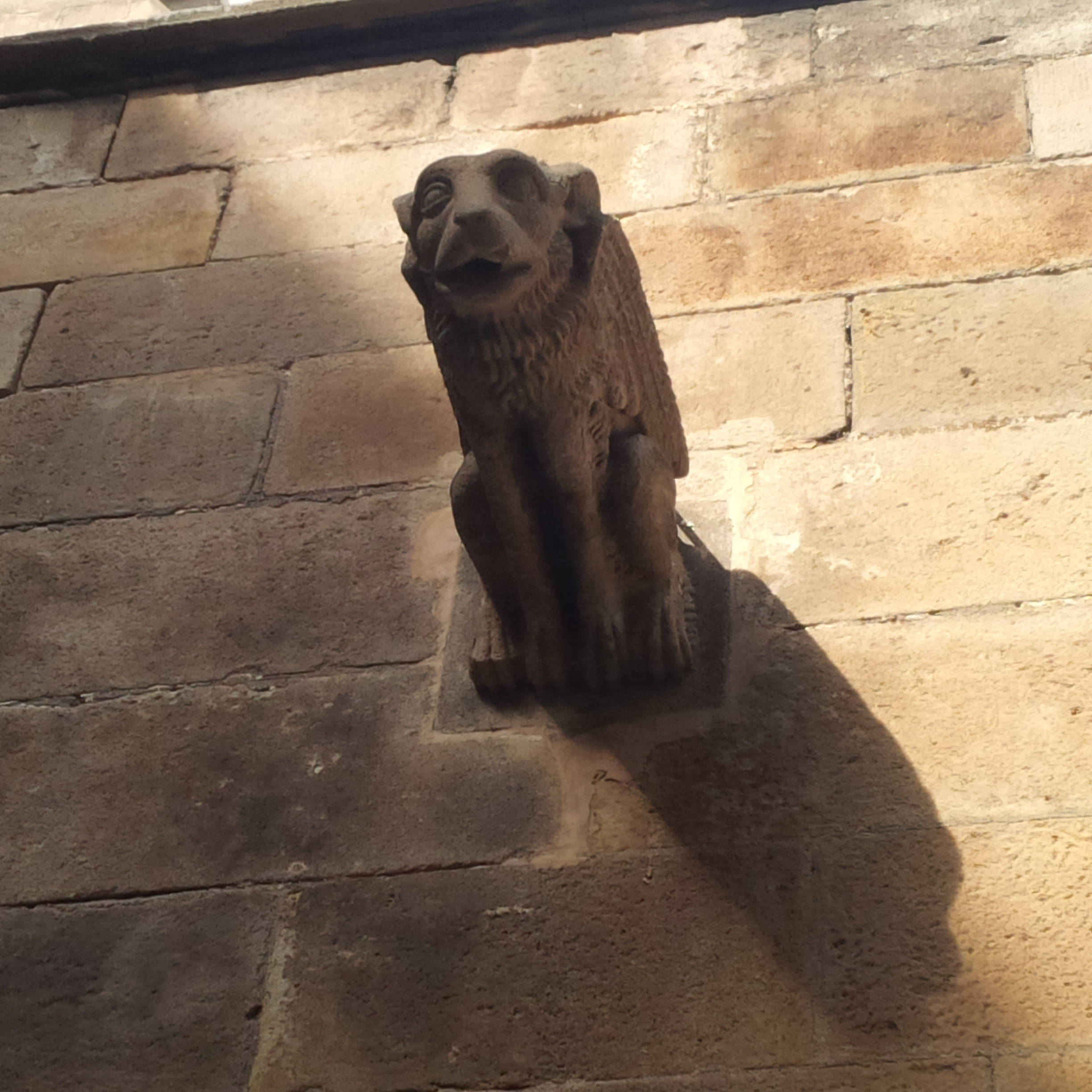 image shows: Love this gargoyle