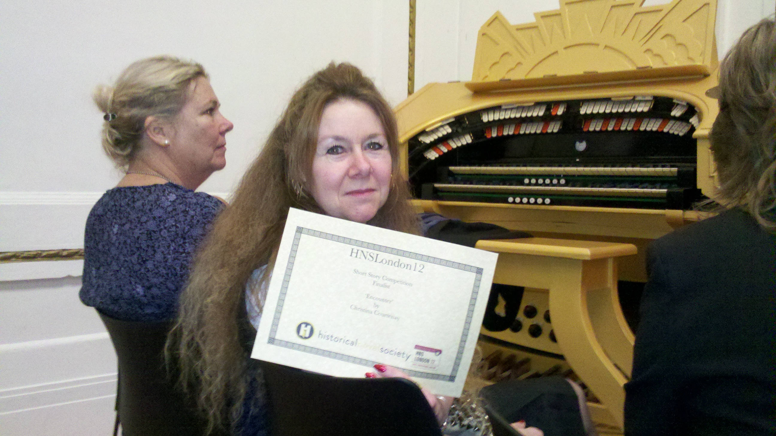 Image of christina hns certificate 2012 <h2>2012-09-30 - More about the HNS Conference</h2>