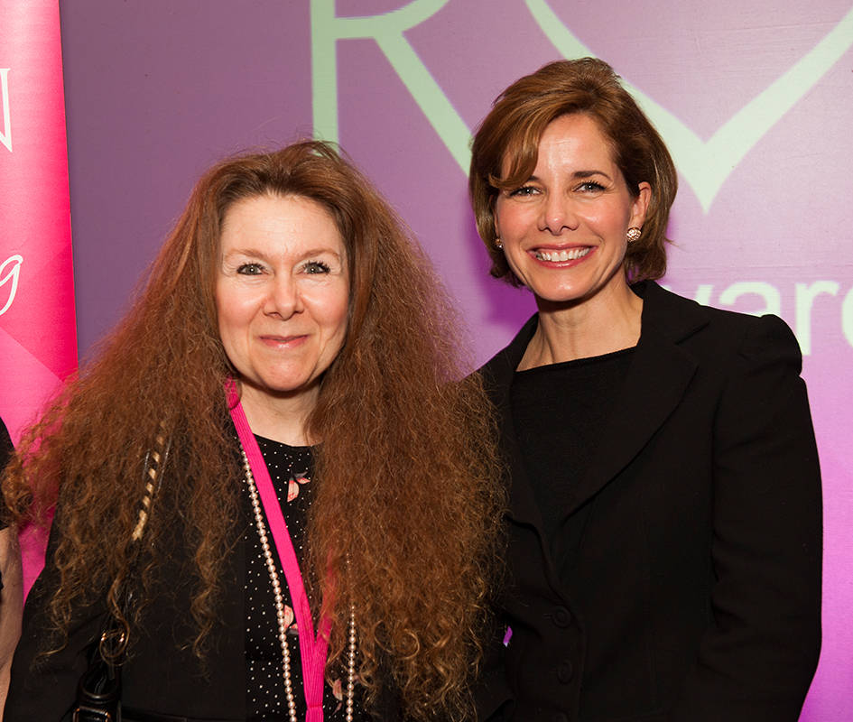 Image of christina with darcy bussell <h2>2014-03-20 - The Gilded Fan is a Winner!</h2>