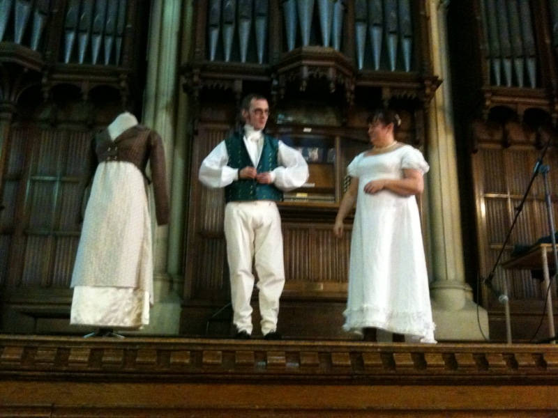 Image of costume demonstration rochdale byrons birthday 001 <h2>2012-01-22 - Byron's Birthday</h2>
