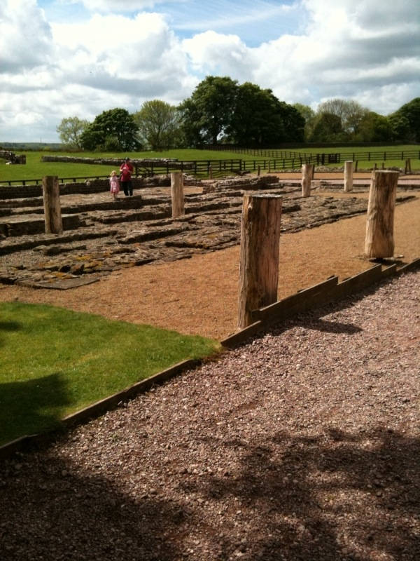 Image of hadrians wall roman encampment site <h2>2010-06-17 - Hadrian's Wall</h2>