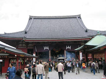 image shows: Asukasa Temple