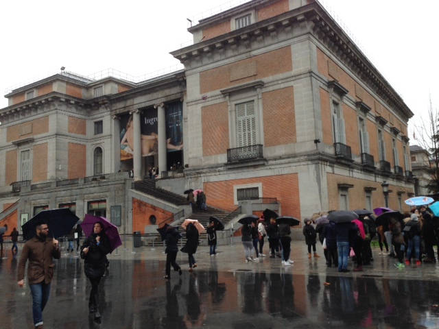 image shows: The Prado Museum in Madrid