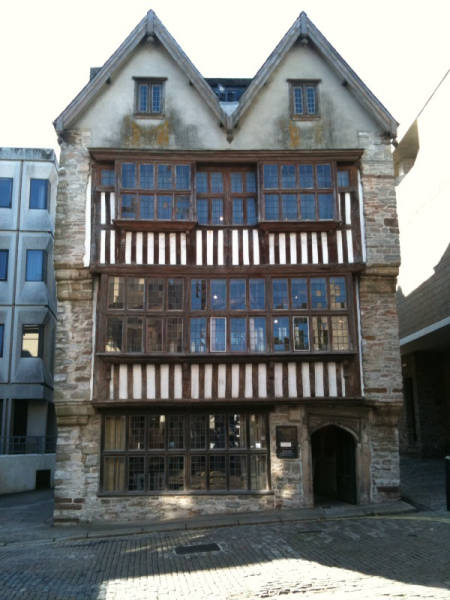image shows: Plymouth Merchant's House