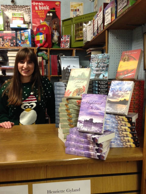 image shows: Pru from the Regency Bookshop in Surbiton, Surrey looked after us brilliantly