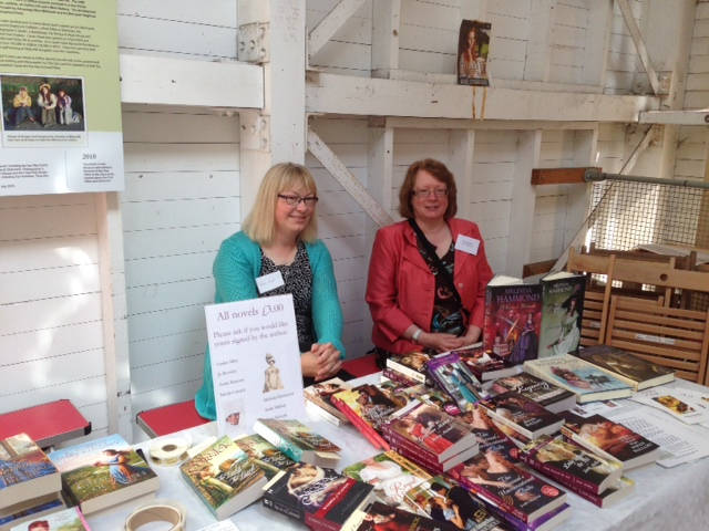 image shows: Regency authors Nicola Cornick and Anne Stenhouse