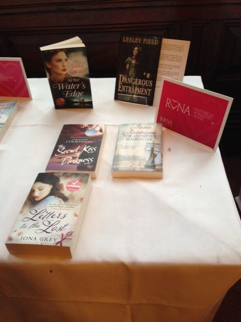 image shows: The Awards Shortlisted Book Table