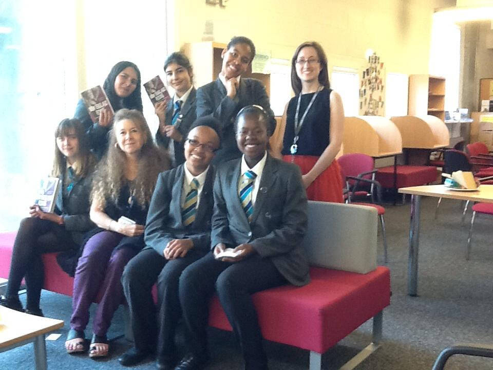 image shows: Some Young Adult Readers from Heartlands High School