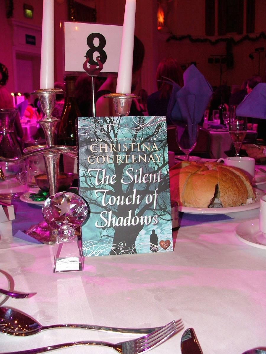 image shows: The Silent Touch of Shadows Awarded Best Historical Read at Festival of Romance 2012