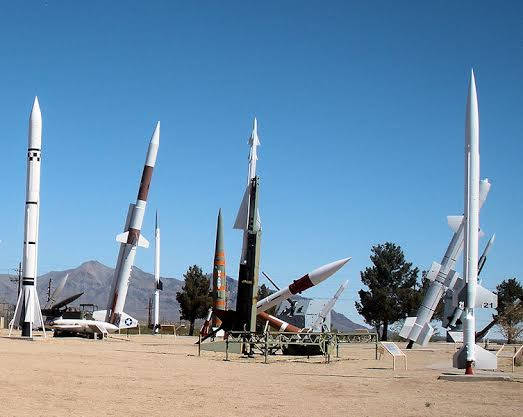 image shows: The Missile Graveyard