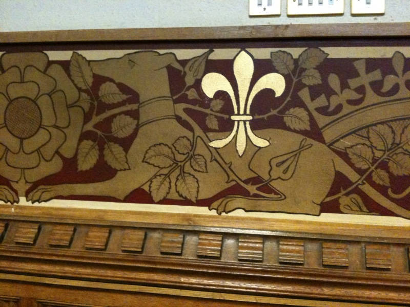 Image of wall greyhound motif rochdale byrons birthday 001 <h2>2012-01-22 - Byron's Birthday</h2>
