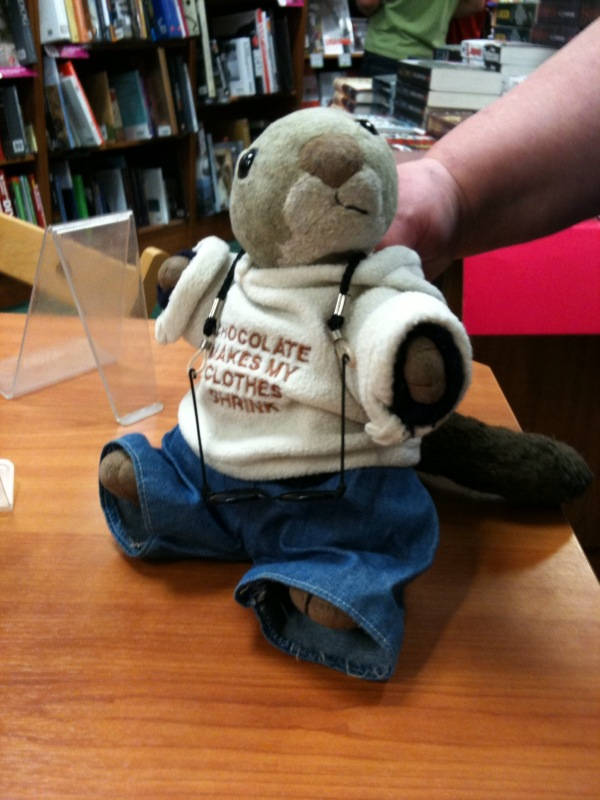 Image of waterstones cuddly toy <h2>2011-04-16 - What a Week!</h2>